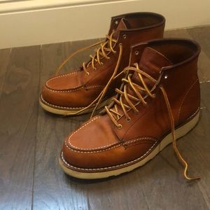 Red Wings 6-Inch Moc Lace Up Boot